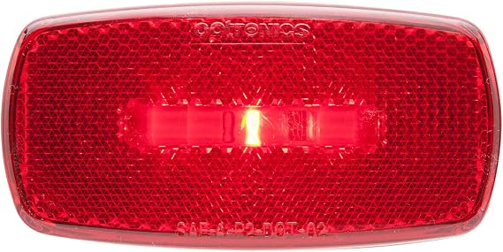 Optronics MCL0032RBBP Red LED Marker/Clearance Light