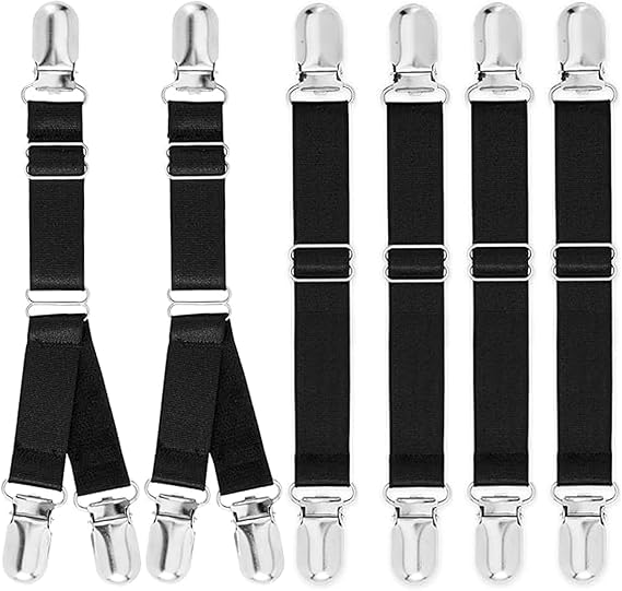 Leoparts Thigh Garter Belt Plus Size Y/I Style Unisex Elastic Adjustable Shirt Stays Holder Socks Fastener Suspender