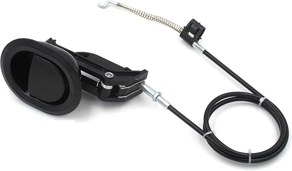 Plastic Pull Recliner Handle 3" by 3.5" with Cable (Total 36", Exposed Adjustable 4.5" to 4.9"), Fits Ashley Lazy Boy and Most Recliner Brands Couch Sofa Chair