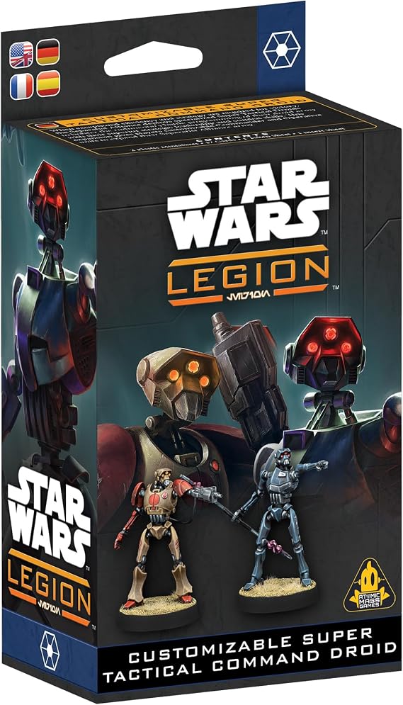 Asmodee | Star Wars: Legion - Customisable Super Tactical Command Droid | Miniature Board Game | Ages 14+ | 2 Players | 90+ Minutes Playing Time