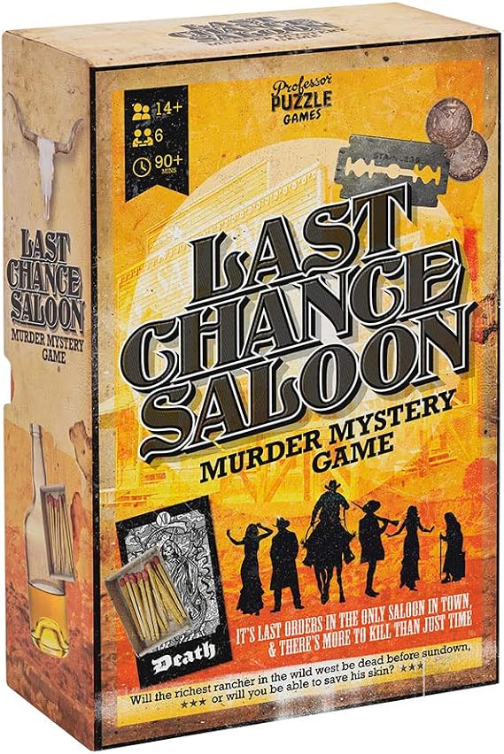 Professor PUZZLE Saloon, A Fully Scripted Murder Mystery Game