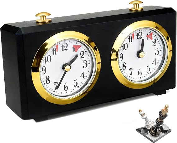 Analog Chess Clock Timer No Batteries Required