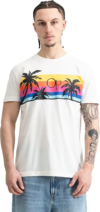 Ocean Pacific Men's Stocked T-Shirt (Pack of 1)