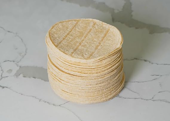 La Jolla Tortilleria 6 in. White Corn Tortilla (4 Pack, 120 CT)