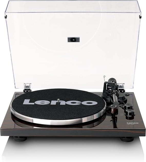 Lenco LBT-345WA Turntable | Ortofon 2M RED Cartridge | Carbon Fibre Arm | Dual Speed Settings