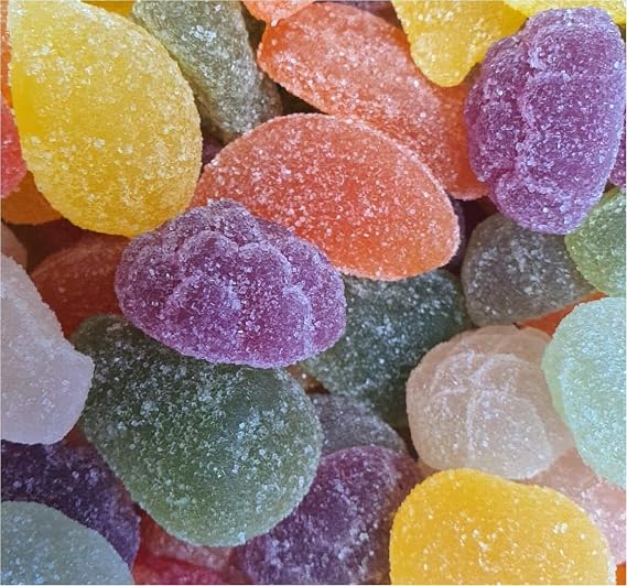 Fruit Jellies - 500 Gram Bulk Bag - 500g - Assorted Sweet Pick and Mix for Parties, Gifts, and Sharing.