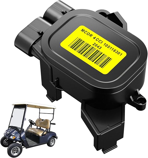 ANSHIN Golf Cart MCOR 4 Throttle Potentiometer Replacement Compatible with Club Car DS/Precedent/Carryall/Tempo 2012-up, Replaces OEM# 105116301, 103850401, Enhances Accelerator Response