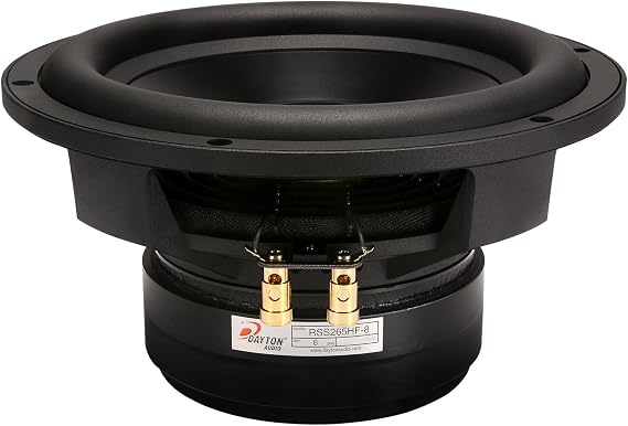 Dayton Audio RSS265HF-8 10" Reference HF Subwoofer 8 Ohm