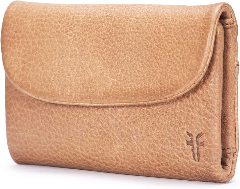Frye Women's Nora Knotted Small Wallet, Beige, One Size