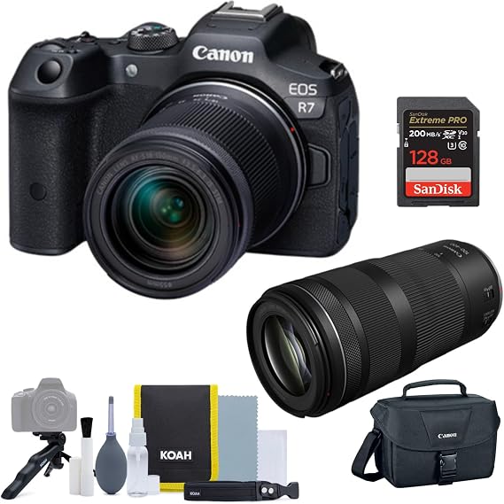 Canon EOS R7 Mirrorless Camera Bundle