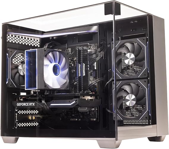 GTR Gaming PC | Ryzen 7 5700X | GeForce RTX 5060 Ti 8GB | 32GB DDR4 3600MHz | 1TB NVMe SSD | 750W 80+ Bronze PSU | ARGB Case | Wi-Fi | Windows 11 Home
