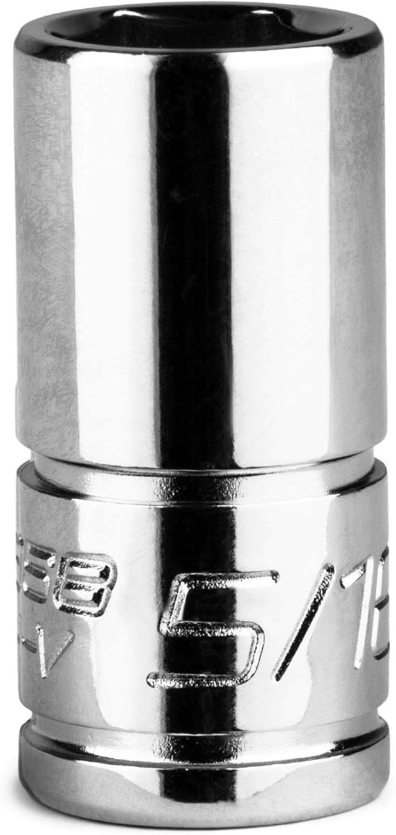 Capri Tools 5/16-Inch Shallow Socket, 1/4-Inch Drive, 6-Point, SAE