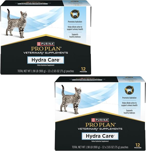 Purina Pro Plan Veterinary Hydra Care Cat Hydration Supplement, 24 Pouch