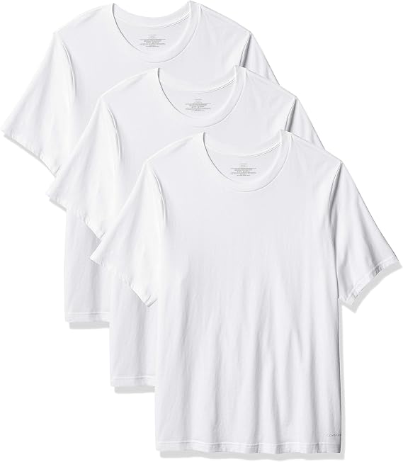 Calvin Klein Mens S/S Crew Neck 3packBase Layer
