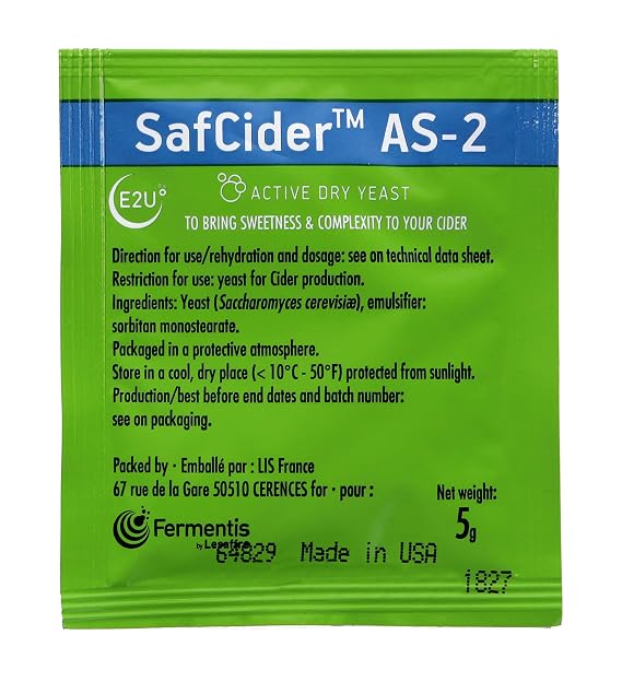 Fermentis SafCiderTM AS-2 (5g)