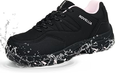 Waterproof Hiking Shoes Women Fashion Sneakers Tennis Walking Shoes Non-Slip Grip Ankle Support, Durable Comfort for Trekking, Trail Running, and Outdoor Adventures