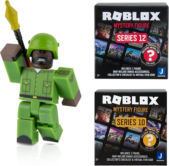 Roblox アクションコレクション - 戦艦バトル:エンサイン + 2つのミステリーフィギュアセット 限定バーチャルアイテム3個付き