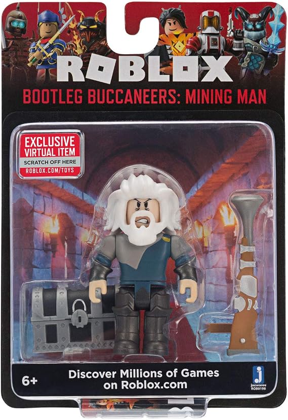 Roblox Figure Series #6 - Bootleg Buccaneers: Mining Man