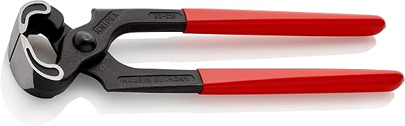 Knipex 50 01 225 Carpenters Pincers 8,86" with plastic coated handles