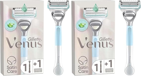 Gillette Venus Bikini Bölgesi Tıraş Makinesi ve 1 Adet Başlık 2li paket