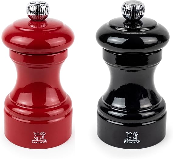 PEUGEOT Bistro Peugeot Bistro Salt and Pepper Mill Set - Red/Black, Set of 2