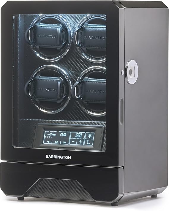 BARRINGTON Automatic Quad/Four Watch Winder for 4 Watches