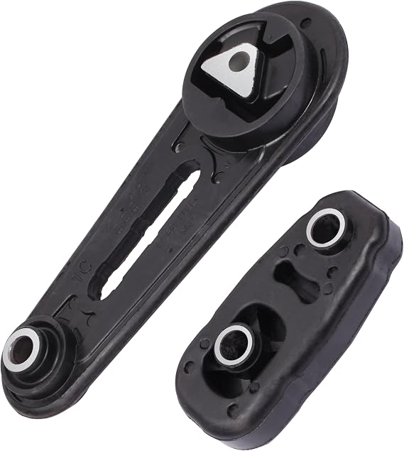 Engine Motor Mount Set Compatible 2007 2008 2009 2010 2011 2012 Sentra 2.0L L4 Auto CVT Trans Front & Rear Torque Mount A4345 A4318 2-Piece Set