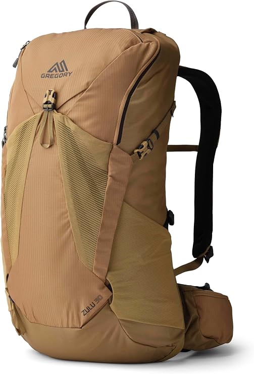 Gregory Zulu 30L Hiking/Backpacking Pack, Small/Medium, Desert Tan