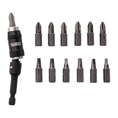 DEWALT Pivot Uç Tutucu Seti, 14 Parça (DWPVTC14)