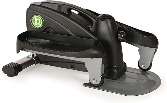 Stamina Inmotion Compact Strider Foot Exercise Machine - Under Desk Elliptical - Standing or Seated Elliptical Fitness Equipment