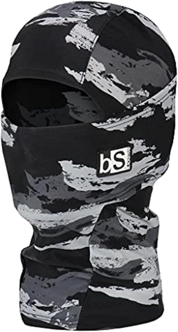 BLACKSTRAP Kids' Hood ExoHinge Balaclava Ski Mask, Helmet Compatible, Keeps Kids Comfortable and Warm
