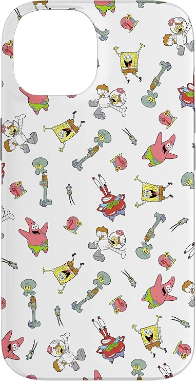 Spongebob Squarepants Character Toss Up Case for iPhone 14