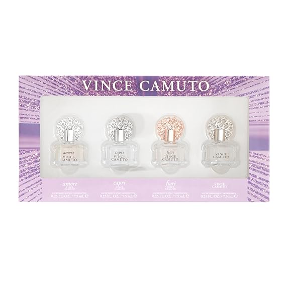 Vince Camuto Perfume for Women 4 PC Fragrance Coffret Set, 0.25 Fl Oz each