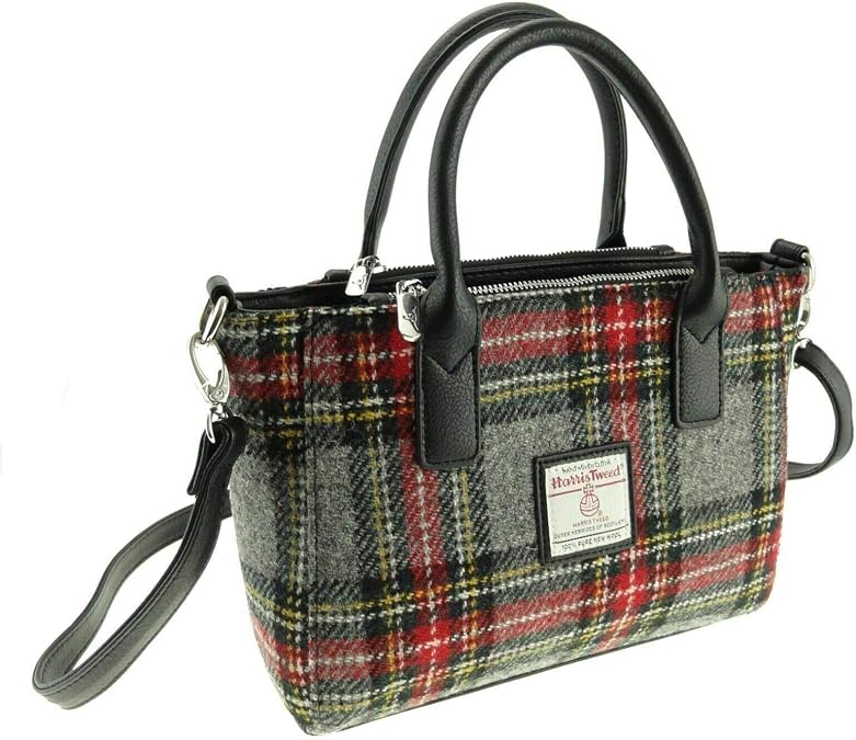 Glen Appin of Scotland Limited Glen Appin Harris Tweed Bag - Brora LB1228 Col 96 Small Tote Bag