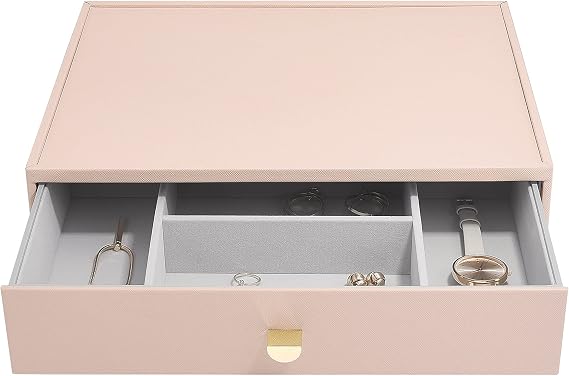 Stackers Blush Supersize Accessory Drawer Layer