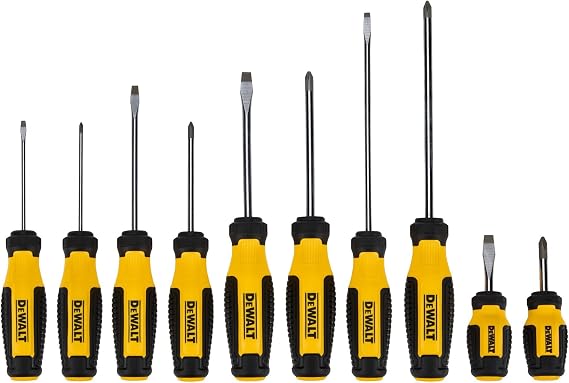 DEWALT Fixed Bar Screwdriver Set (10 pc.) (DWHT65201)