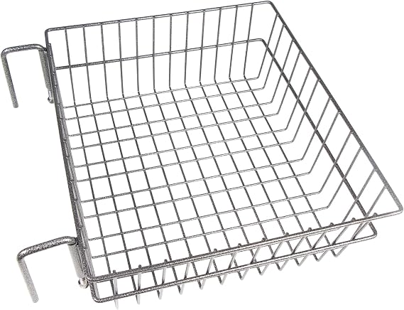 EASY-UP Portable Horse Stable Wall Basket Organizer | 18" Long x 16" Wide x 6" Deep | Hook Over 2" Walls | Liner to Secure Small Items | Hold Tack, Cleaning Supplies & Supplements
