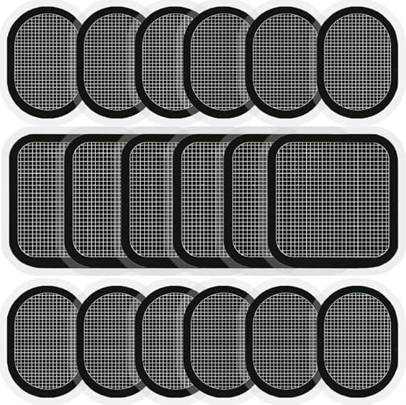 Replacement Gel Pads for All Abdominal Belts, 6 Sets (18 Gel Pads)