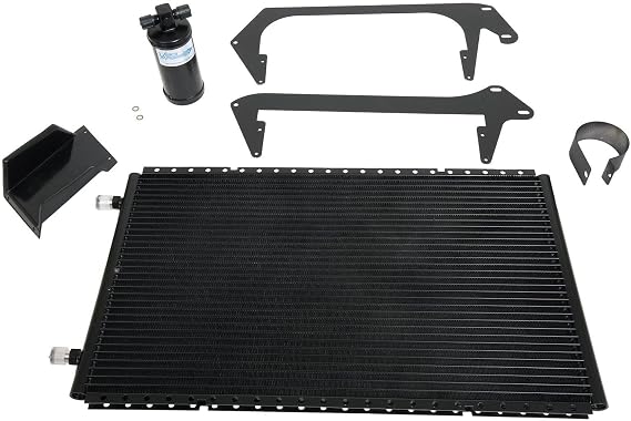 Vintage Air 012001 Parallel SuperFlow Condenser Kit Compatible with 1966-1977 Ford Bronco With V