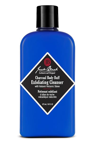Jack Black Charcoal Body Buff Exfoliating Cleanser