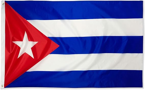 DANF FLAG Cuba Flag 3x5 Foot Cuban National Banner