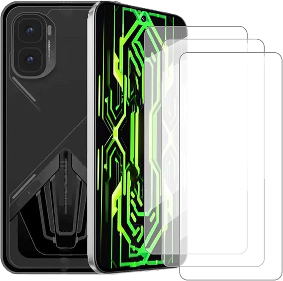 Screen Protector Compatible with Infinix GT 50 Pro(6.78 Inch) [3 Pack] Glass Screen Protector Suitable for Infinix GT 50 Pro, Tempered Glass Protective Film