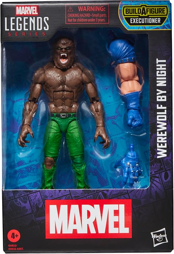 Marvel Legends Serisi Gece Kurt Adam, Marvel Comics Koleksiyonluk 15 cm Ölçekli Aksiyon