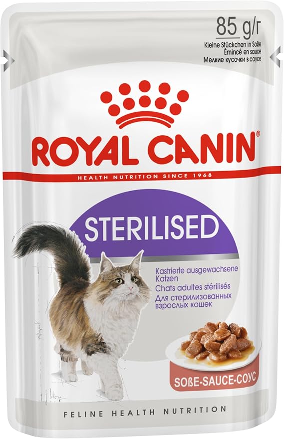 Royal Canin Sterilised Gravy Kısır Kedi Pouch Yaş Mama 85 gr x 12 Adet