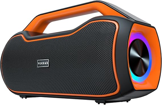 Portable Bluetooth Speaker Wireless, 200W Peak Loud Sound, Bass Boost