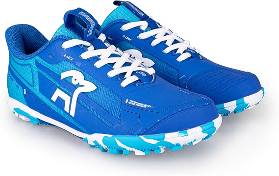 Kookaburra Orbit Junior Hockey Shoe | Blue | Lightweight with EVA Cushioning & High-Grip Multi-Surface Outsole
