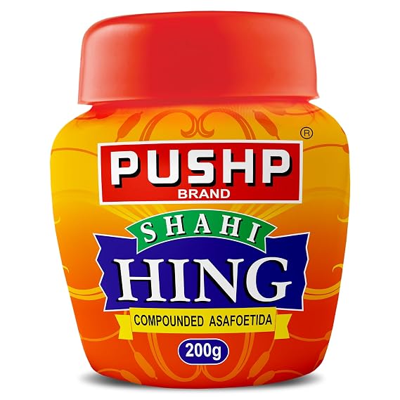 Pushp Asafoetida Hing Jar (200 GM)