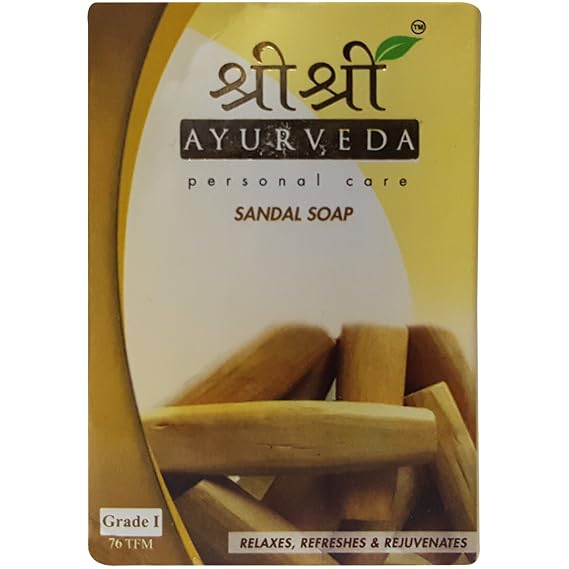 Sri Sri Ayurveda Bath Soap - Sandal, 100g Pack
