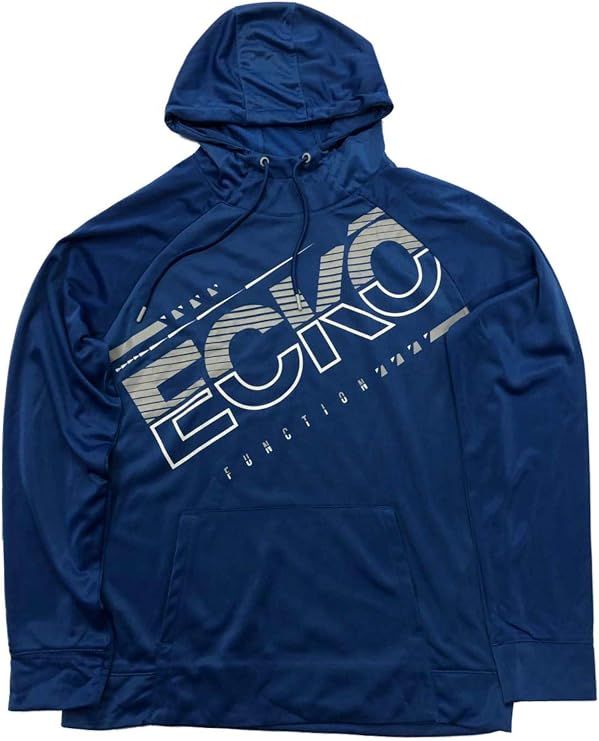Ecko Mens Blue & Gray Hoodie Jacket Small