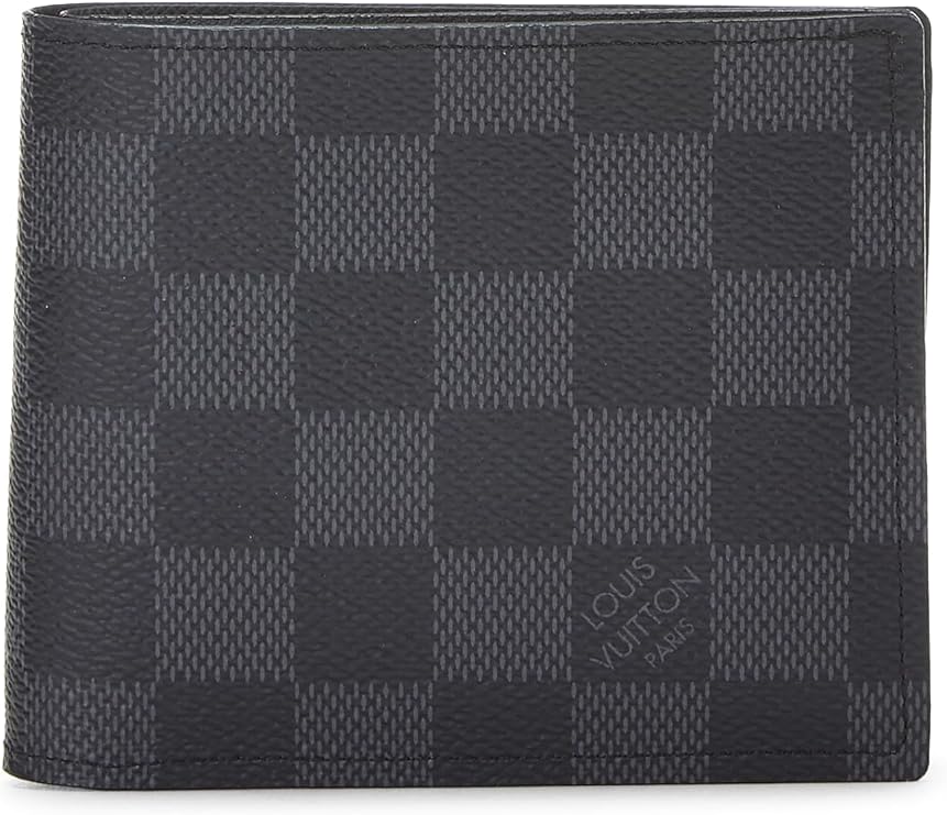 Pre-loved Black Damier Graphite Canvas Marco NM, Black